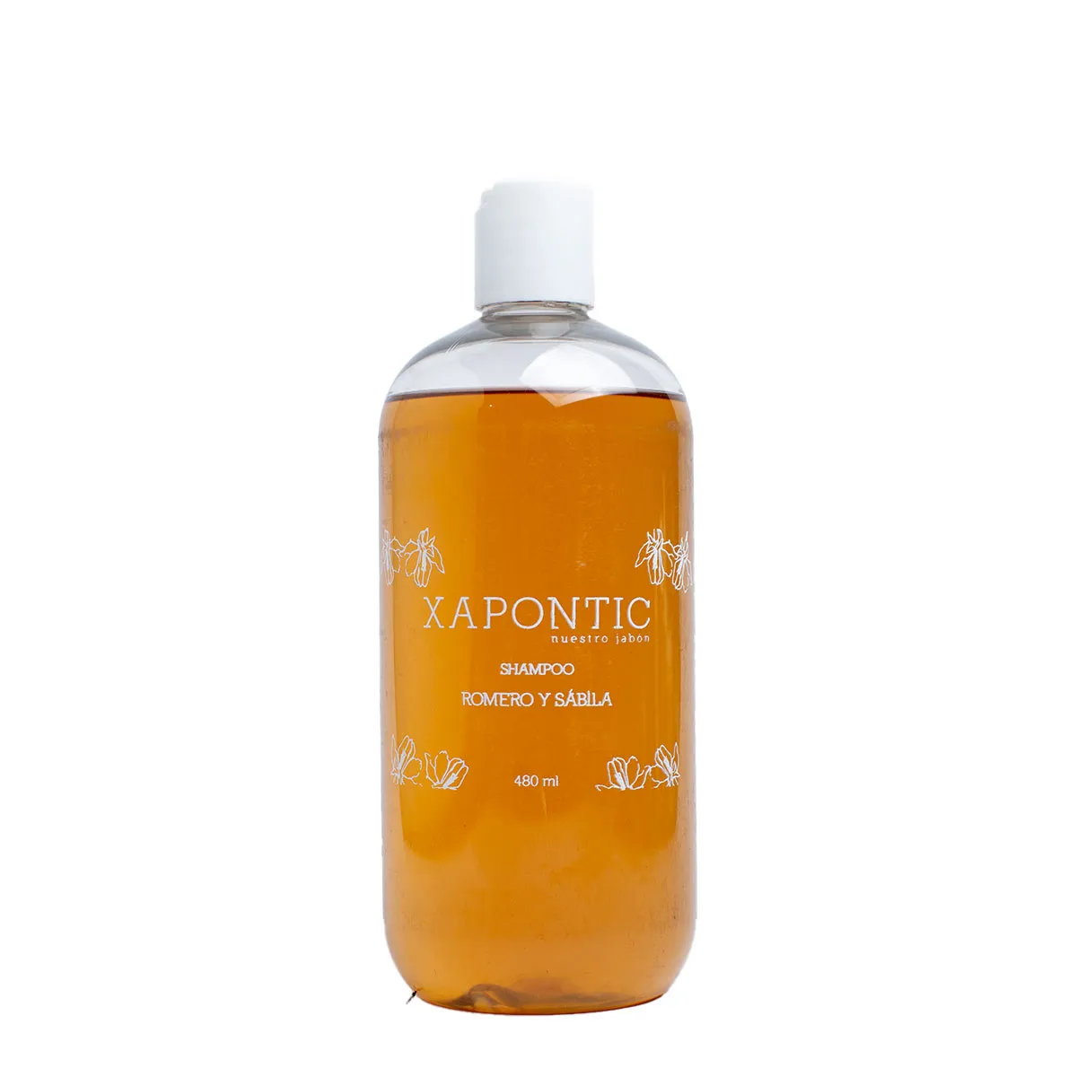 Champú líquido ROMERO Y SÁBILA de 480 ml. Xapontic